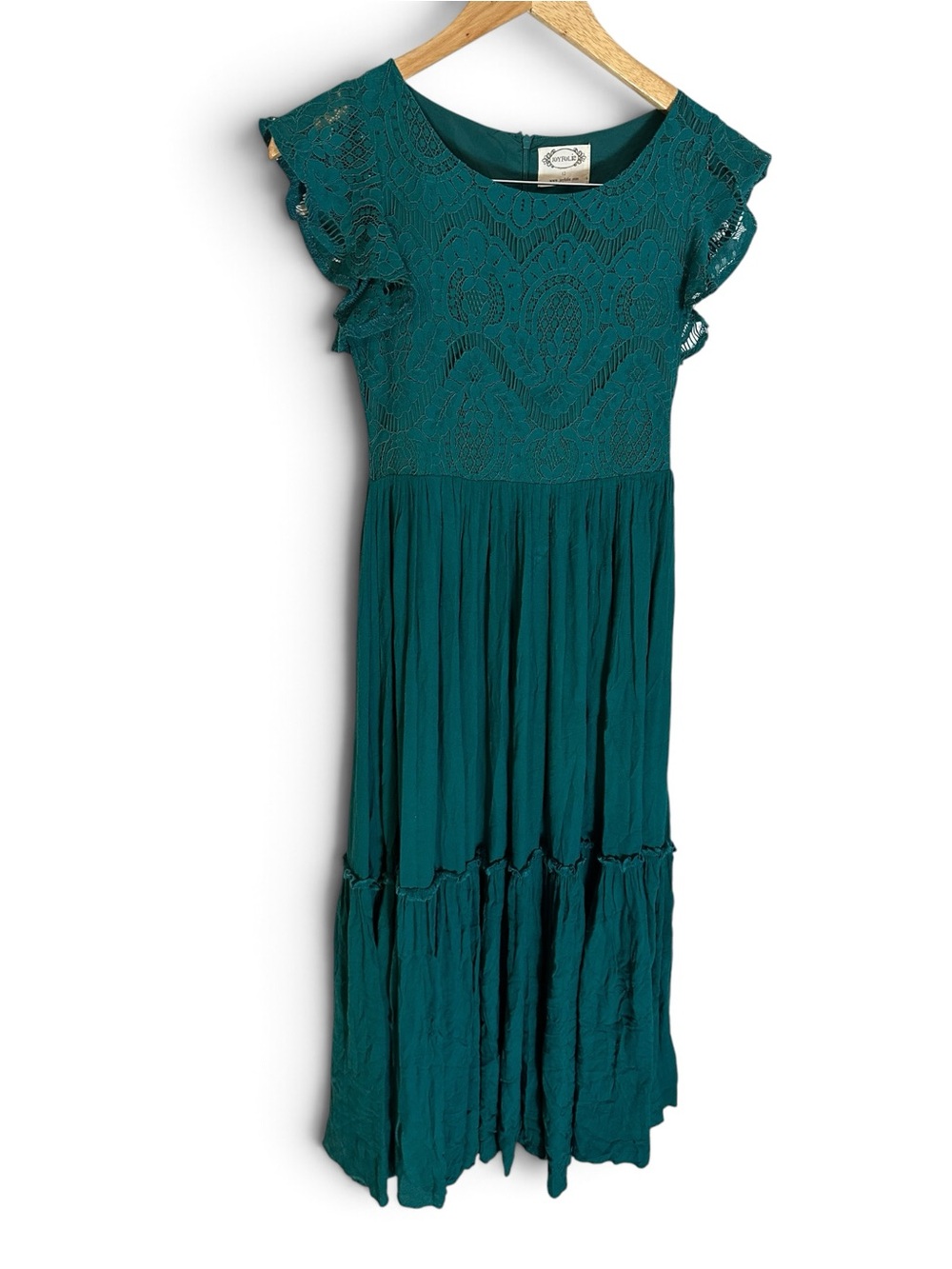 Joyfolie Girl’s caroline maxi dress teal 12